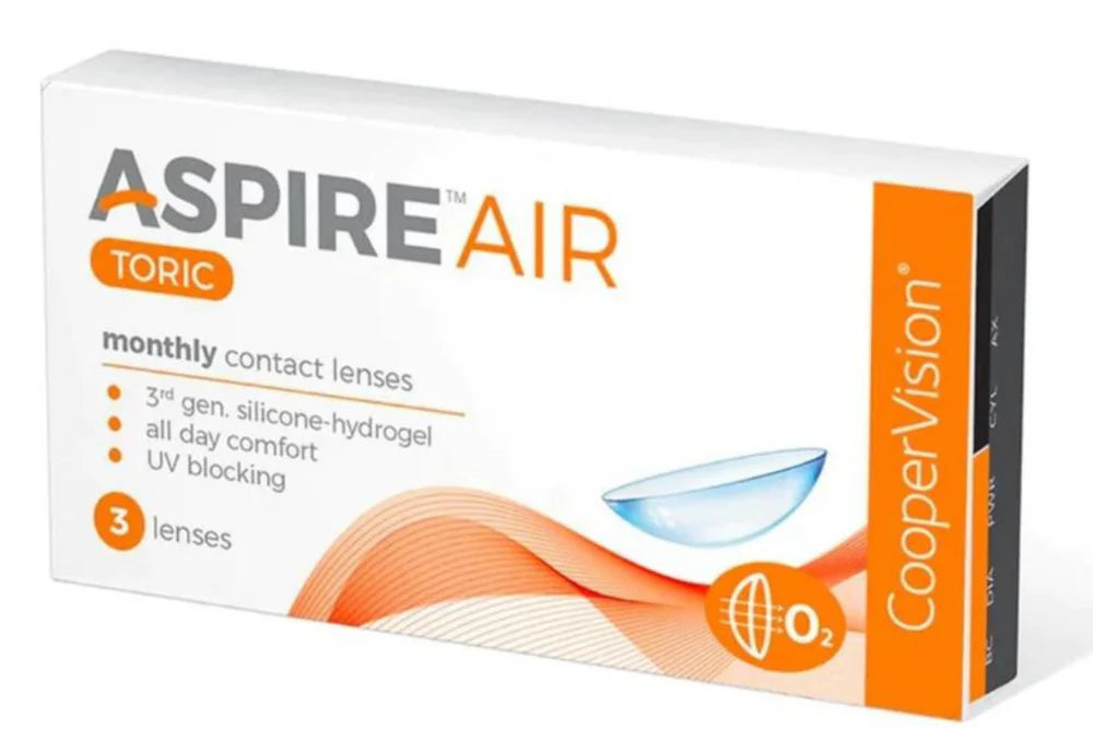 CooperVision Aspire Air Toric (Monthly 3 Lens Pack)