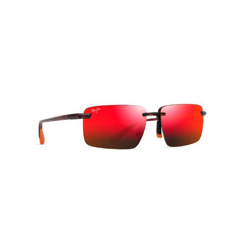 MAUI JIM RM626-10 LAULIMA SHINY RED HAVANA