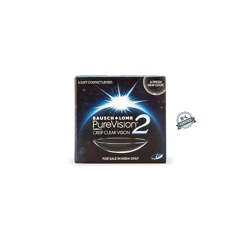 Bausch And Lomb Pure Vision 2 (Monthly 6 Lens Pack)